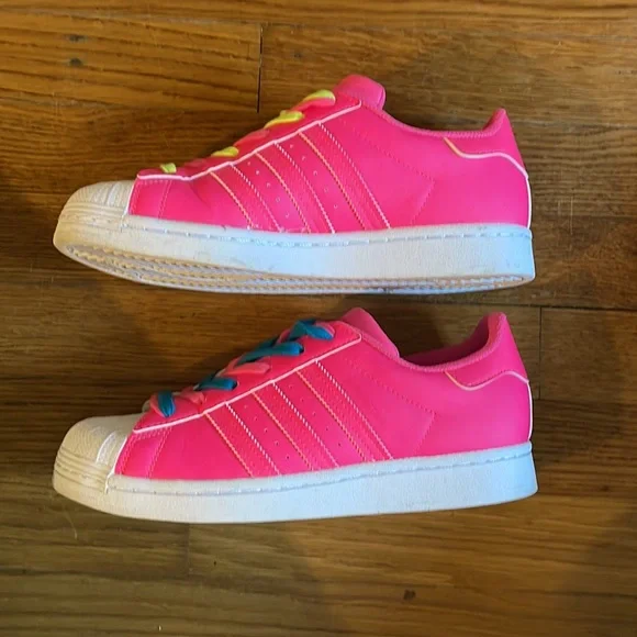 Adidas Superstar pink leather - Picture 4 of 4